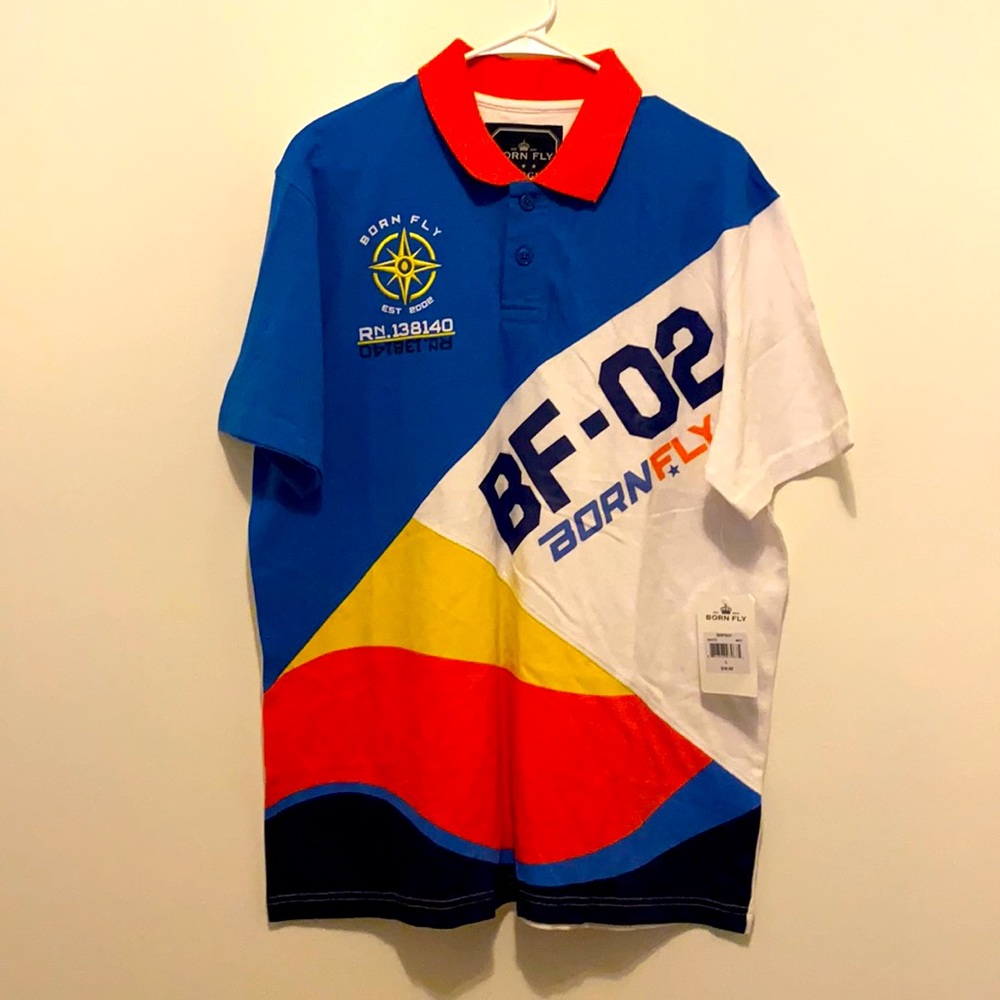 Fly born fly shirt